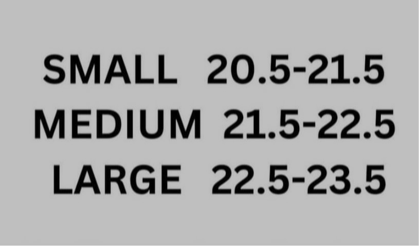 Ready Made Wig Size